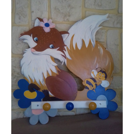 Porte-manteau renard