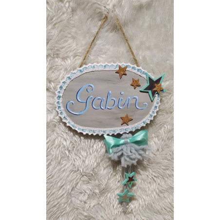 Petite plaque avec prénom