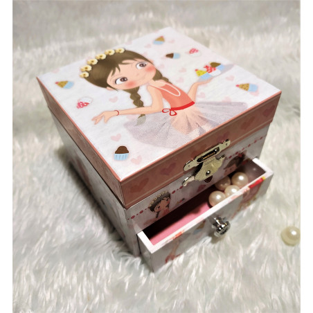 Boite à musique cupcake
