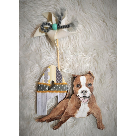 Lettre personnalisée (Modèles Garçon) H: 10cm