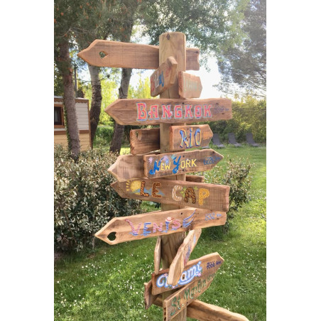 Planche enseigne directionnelle